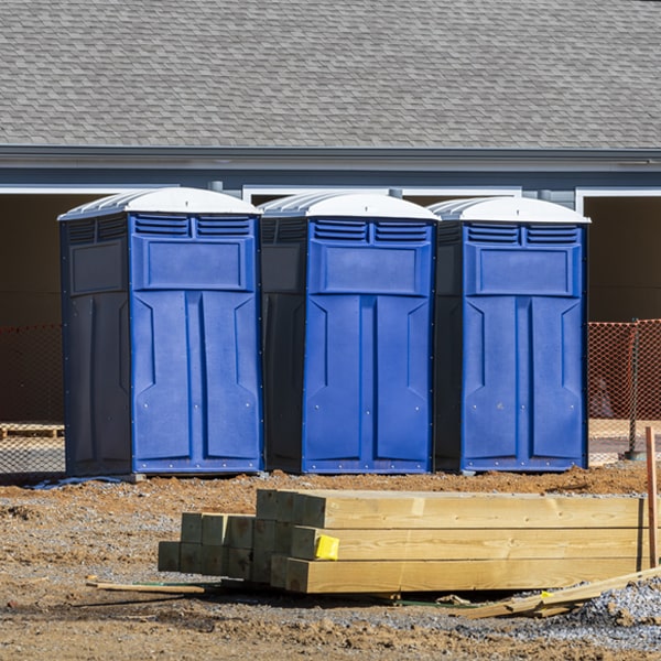 are there different sizes of porta potties available for rent in Ansted West Virginia